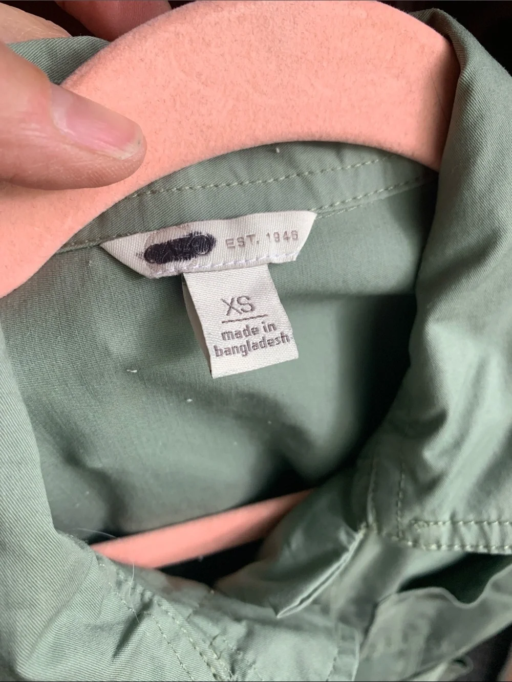 Cato Lightweight Sage Green Utility Jacket with Tie Belt